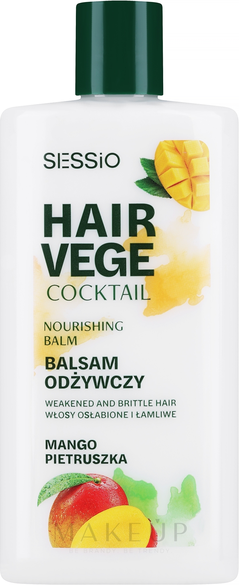Nährende Haarspülung - Sessio Hair Vege Cocktail Nourishing Balm — Bild 300 g