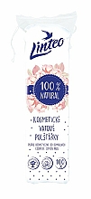 Düfte, Parfümerie und Kosmetik Kosmetische Wattepads 100 St. - Linteo 100% Natural Cosmetic Wadding Removal Pads
