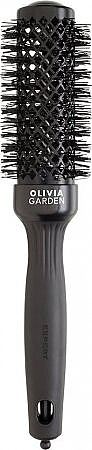 Haarbürste 35 mm - Olivia Garden Expert Blowout Shine Wavy Black — Bild N1