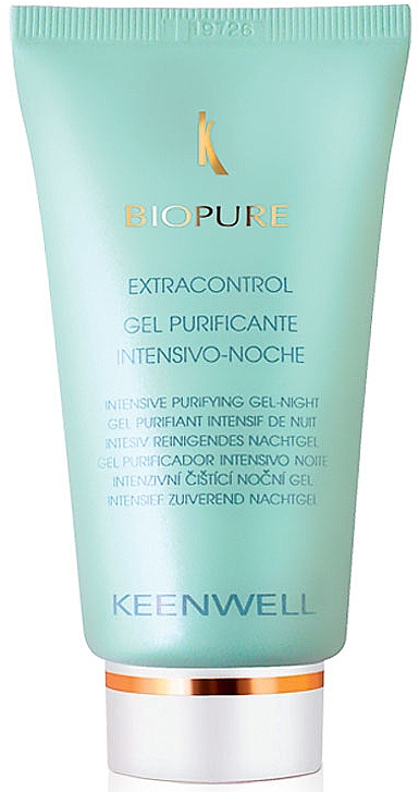 Intensiv reinigendes Nachtgel für das Gesicht - Keenwell Biopure Intensive Purifying Gel Night — Bild N1
