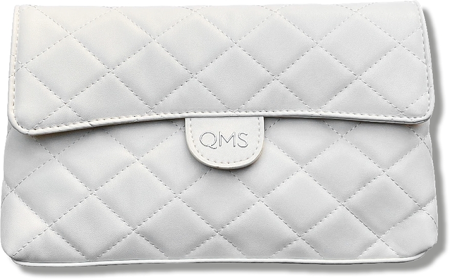 GESCHENK! Weiße Kosmetiktasche - QMS — Bild N1