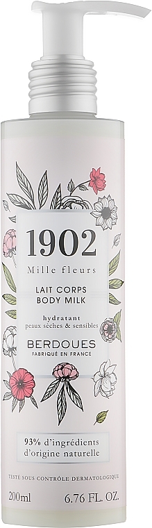 Körpermilch - Berdoues 1902 Mille Fleurs Lait Corps Body Milk — Bild N1