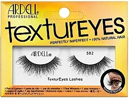 Düfte, Parfümerie und Kosmetik Falsche Wimpernset - Ardell TexturEyes 582 False Eyelashes Black