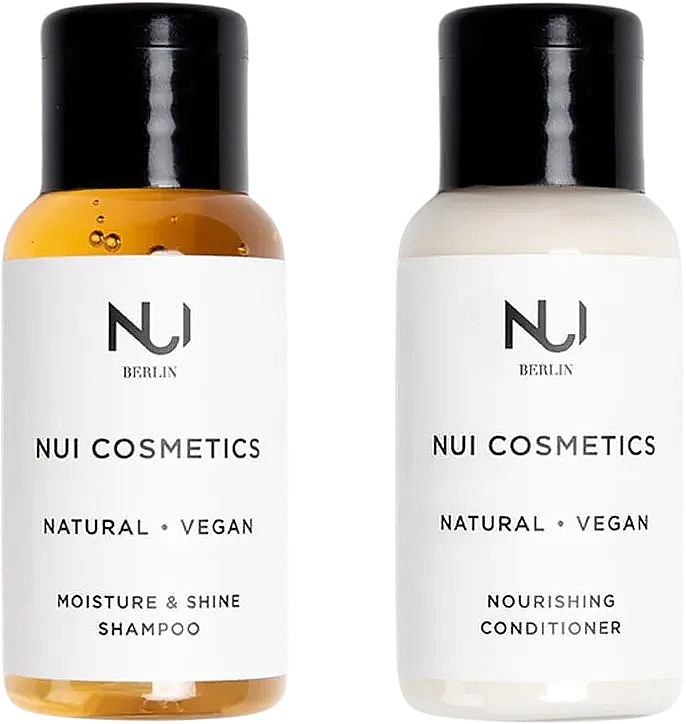 Haarpflegeset - NUI Cosmetics Natural Hair CareTravel Set (Shampoo 30ml + Conditioner 30ml) — Bild N1