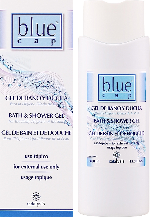 Bade- und Duschgel zur täglichen Hautpflege bei Psoriasis - Catalysis Blue Cap Bath & Shower Gel — Bild N4