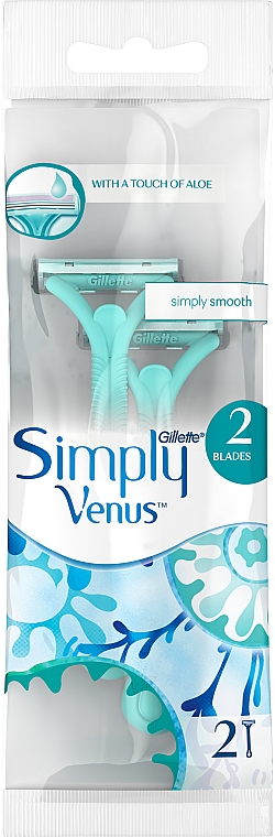 Einwegrasierer - Gillette Venus 2 Satin Care — Bild N1