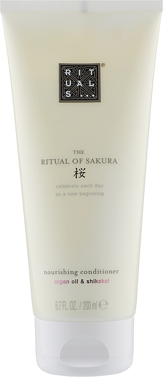 Nährende Haarspülung mit Reismilch- und Kirschblütenduft - Rituals The Ritual Of Sakura Conditioner — Bild N4