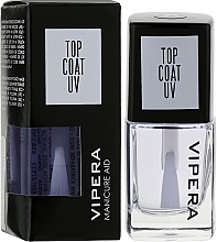 Glänzender Nagelüberlack mit Gel-Effekt - Vipera Top Coat Neon UV — Bild N2