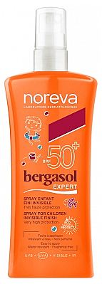 Körperspray - Noreva Bergasol Expert Child Spray Invisible Finish SPF50+ — Bild N1