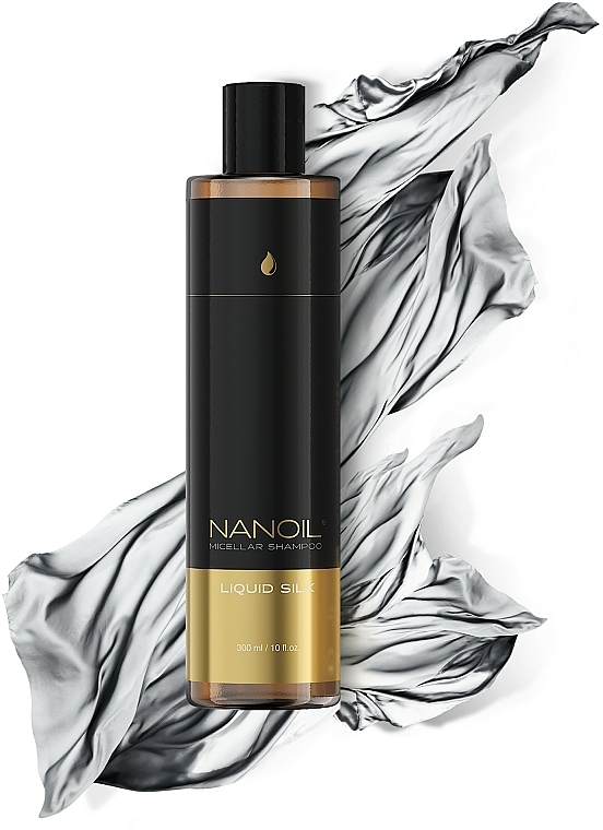 Mizellenshampoo mit flüssiger Seide - Nanoil Liquid Silk Micellar Shampoo — Bild N5