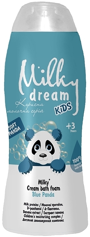 Badecreme-Schaum Blauer Panda - Milky Dream Kids — Bild N1