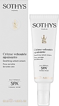 Beruhigende Gesichtscreme - Sothys Soothing Velvet Cream  — Bild N2