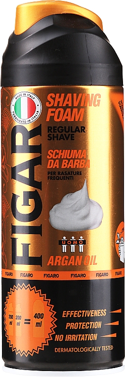 Rasierschaum mit Arganöl - Mil Mil Figaro Shaving Foam — Bild N1