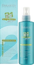 Haarspülung-Spray mit Keratin und Seidenproteinen ohne Ausspülen - Salerm Salerm 21 express Spray All-in-One — Foto N2