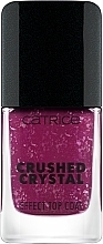 Decklack mit Crushed-Kristall-Effekt  - Catrice Crushed Crystal Effect Amethyst Aura Top Coat  — Bild N2