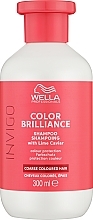 Schützendes Shampoo für kräftiges und coloriertes Haar - Wella Professionals Invigo Brilliance Coarse Hair Shampoo — Bild N1