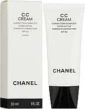 CC Creme für das Gesicht SPF 50 - Chanel CC Cream Complete Correction Super Active SPF50 — Bild N2