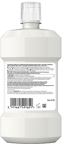 Mundspülung für weißere Zähne - Listerine Advanced White — Bild N2