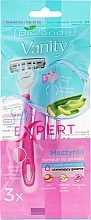 Düfte, Parfümerie und Kosmetik Einwegrasierer für Frauen 3 St. - Bielenda Vanity Soft Expert