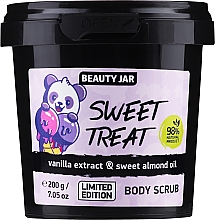 Körperpeeling mit Vanilleextrakt und Süßmandelöl - Beauty Jar Sweet Treat Vanilla Extract & Sweet Almond Oil Body Scrub — Bild N1