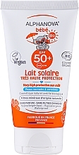 Düfte, Parfümerie und Kosmetik Sonnenschutzcreme für Kinder und Babys - Alphanova Bebe Sun SPF 50+