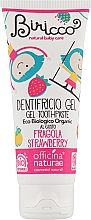 Düfte, Parfümerie und Kosmetik Kinderzahnpasta mit Erdbeergeschmack - Officina Naturae Fragola Strawberry Gel Toothpaste