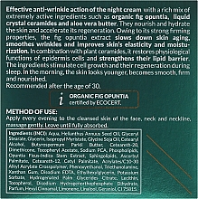 Straffende Anti-Falten Nachtcreme - Ava Laboratorium Opuntica Hydro Hi–Lift Essential Night Cream — Bild N3