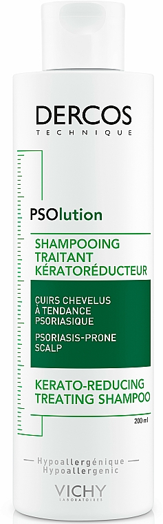 Keratolytisches Anti-Schuppen Shampoo - Vichy Dercos PSOlution — Bild N1