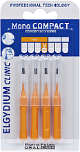Interdentalbürste orange 4 St. - Elgydium Clinic Brushes Mono Compact Orange 1,2mm — Bild N1