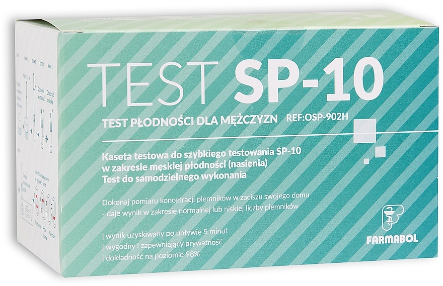 Fertilitätstest für Männer - Farmabol Test SP-10 — Bild N1