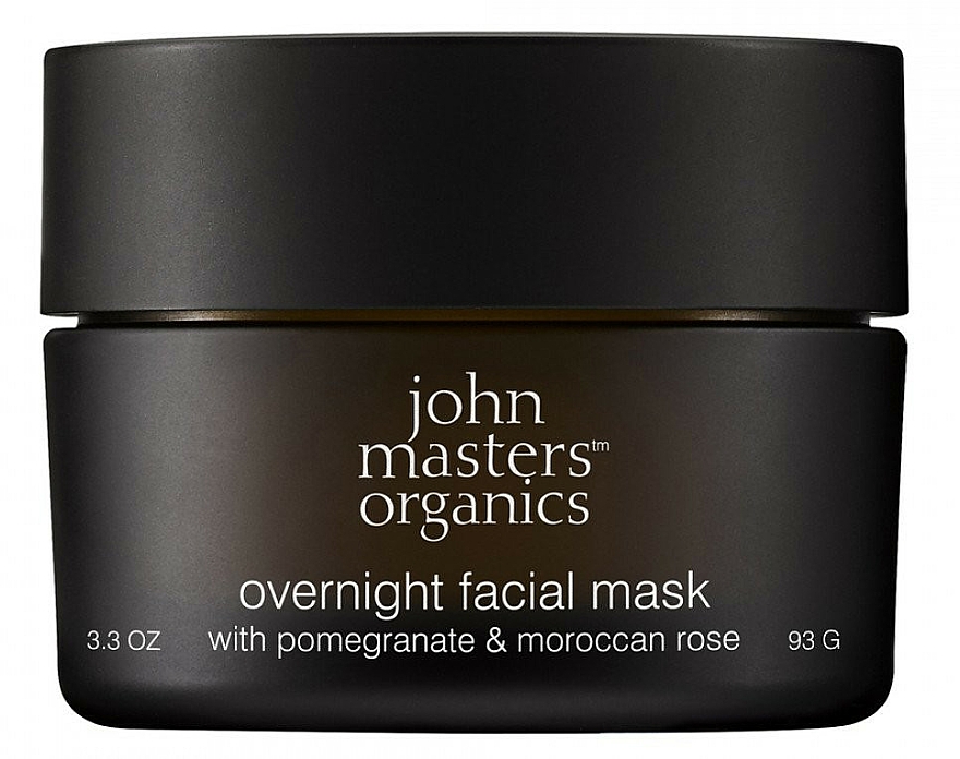 Nachtmaske für das Gesicht mit Granatapfel und marokkanischer Rose - John Masters Organics Overnight Facial Mask With Pomegranate & Moroccan Rose — Bild N1