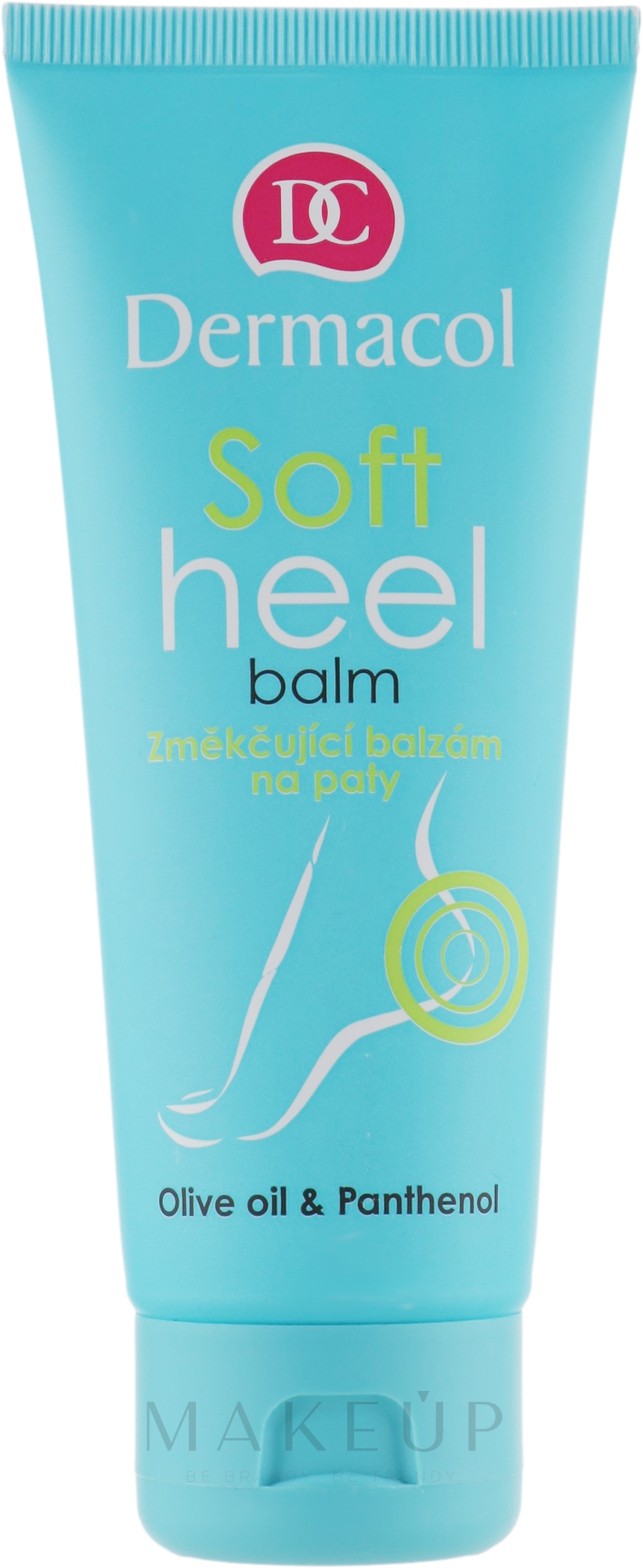 Erweichender Fersenbalsam mit Olivenöl und Panthenol - Dermacol Feet Care Soft Heal Balm — Bild 100 ml