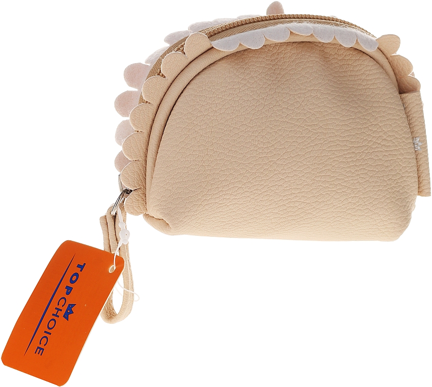 Kosmetiktasche "Frill" beige 96228 - Top Choice — Bild N1