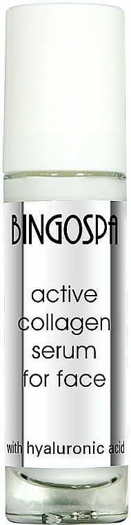 Aktives Gesichtsserum mit Kollagen und Hyaluronsäure - BingoSpa Active Serum Collagen — Bild N2