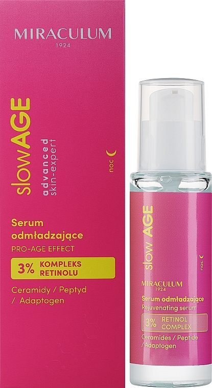 Hochkonzentriertes Gesichtsserum - Miraculum SlowAGE Advanced Skin Expert Serum — Bild N1