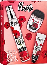 Düfte, Parfümerie und Kosmetik Körperpflegeset - Nani Red Passion Body Care Gift Set (Körpernebel 75ml + Handcreme 30ml + Handgel 30ml)