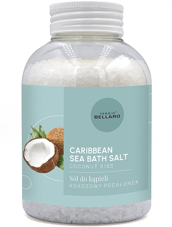 Badesalz - Fergio Bellaro Caribbean Sea Bath Salt Coconut Kiss  — Bild N1