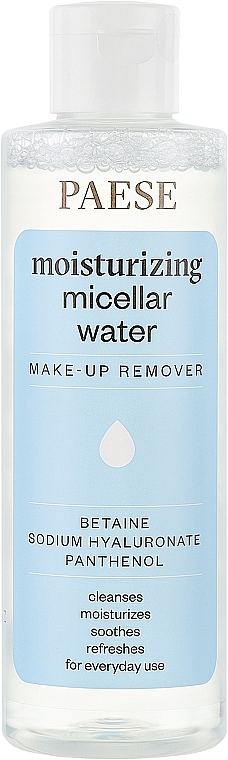 Feuchtigkeitsspendendes Mizellenwasser zum Abschminken - Paese Moisturizing Micellar Water — Bild N1