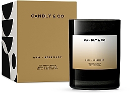 Duftkerze - Candly & Co No.2 Candle Rum Rozmaryn — Bild N1