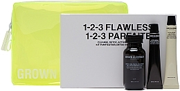 Düfte, Parfümerie und Kosmetik Set - Grown Alchemist 1-2-3 Flawless Kit (f/clean/50ml + serum/10ml + f/cr/12ml)