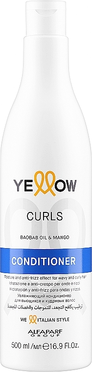 Haarspülung - Yellow Curls Conditioner — Bild N1