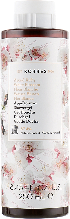 Duschgel Fleur Blanche - Korres Fleur Blanche Shower Gel — Bild N3