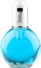 Düfte, Parfümerie und Kosmetik Nagel- und Nagelhautöl mit Kokosnuss meerblau - Silcare Coconut Sea Blue