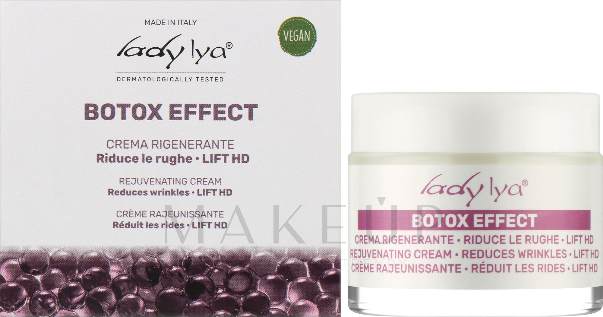 Gesichtscreme Botox-Effekt - Lady Lya Face Cream — Bild 50 ml