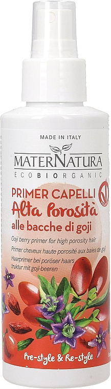 Haarprimer - MaterNatura Hair Primer With Goji Berries — Bild N1