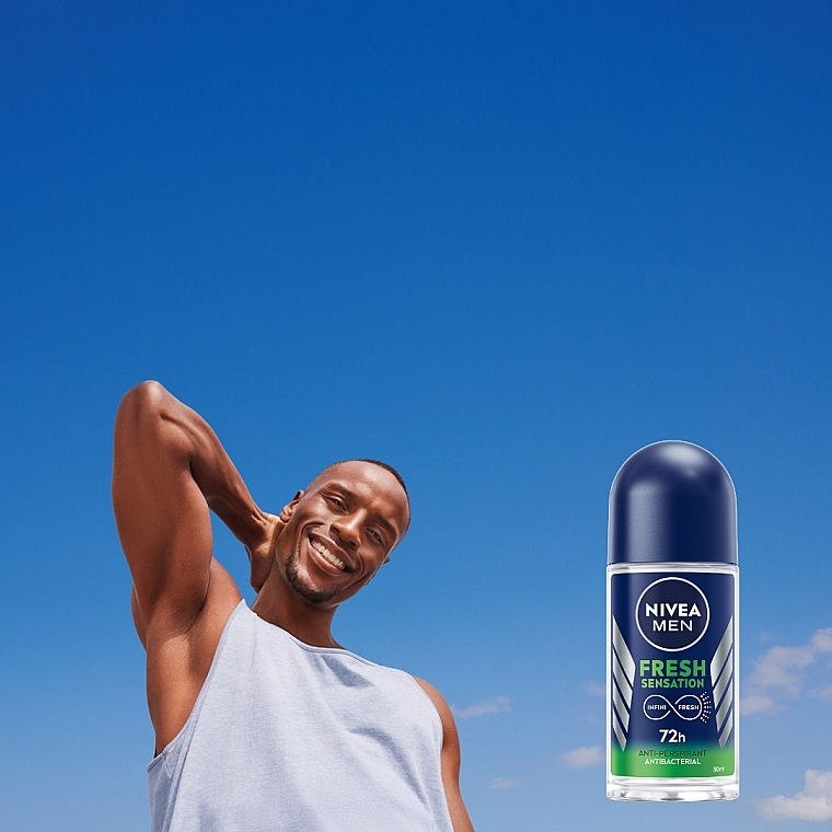 Roll-on-Antitranspirant-Deodorant für Männer - Nivea Men Fresh Sensation Antiperspirant Antibacterial — Bild N4