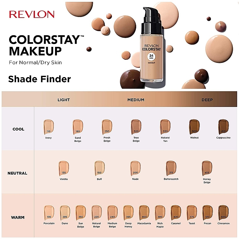 Foundation für normale und trockene Haut LSF 20 - Revlon ColorStay Foundation For Normal/Dry Skin SPF20 — Foto N4