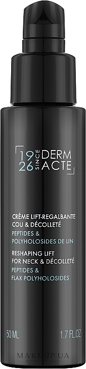 Lifting-Creme für Dekolleté und Hals - Academie Derm Acte Reshaping Lift For Neck & Decollete — Bild N1