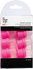 Düfte, Parfümerie und Kosmetik Nail-Remover-Kappen rosa - Peggy Sage Nail Soakers