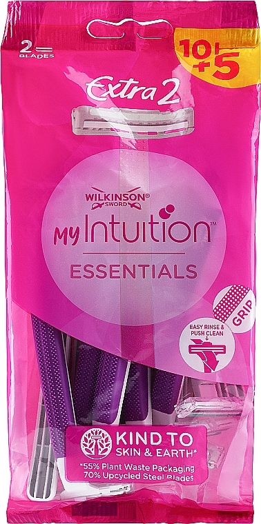 Einwegrasierer 15 St. - Wilkinson Sword My Intuition Essentials Extra 2  — Bild N1